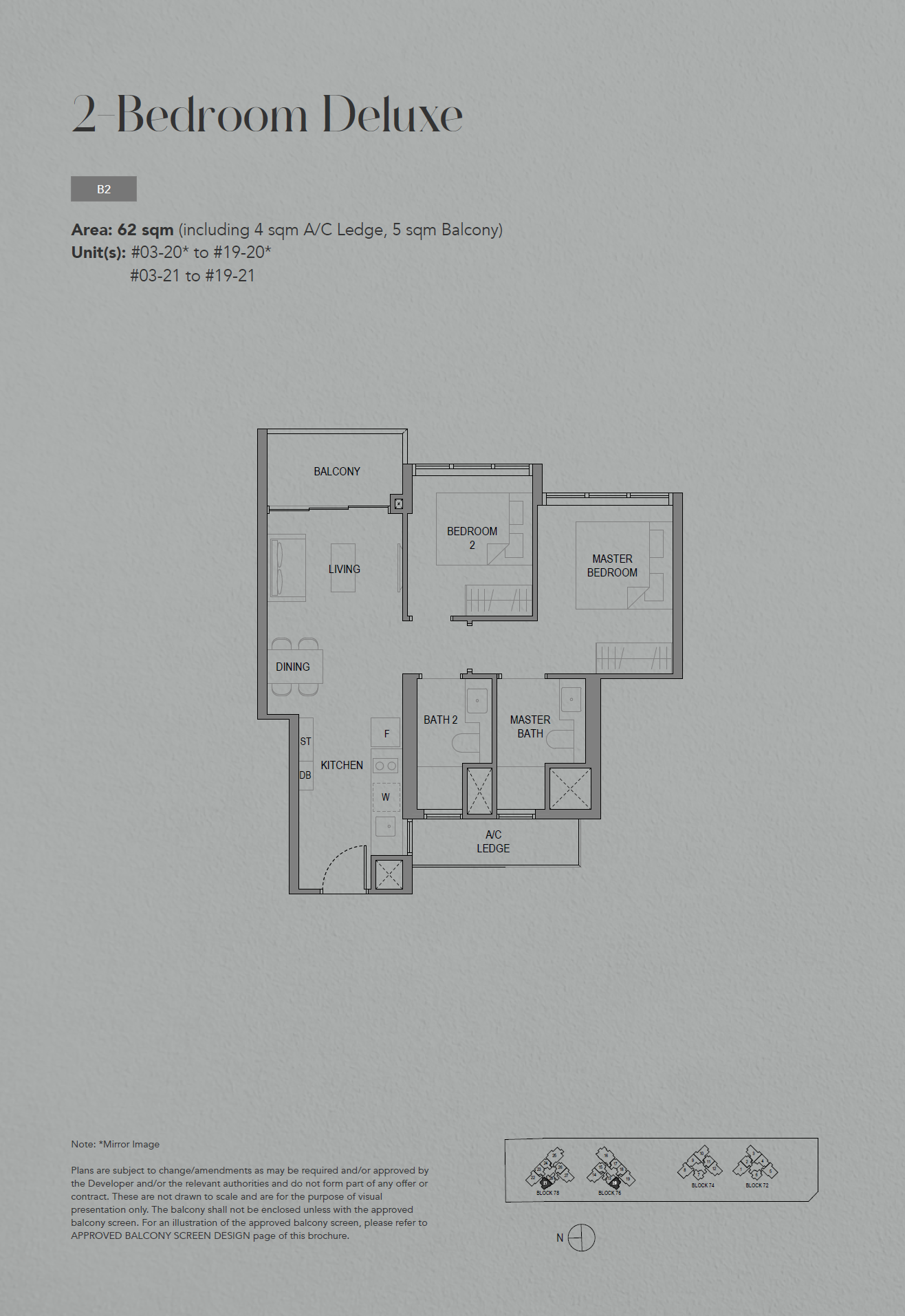 Floor plan, SORA. Type B2, 667 sq ft. Unit #18-21 at $1,685,000.