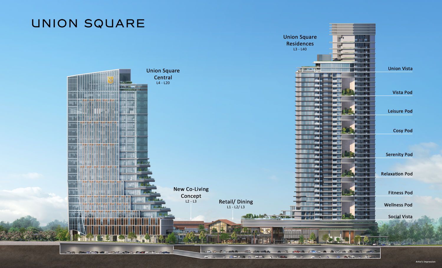 Union Square Residences 誉岭峰 — photo 2 of 14