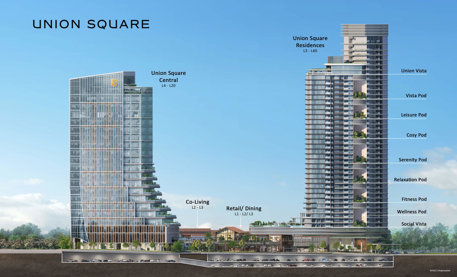 Union Square Residences 誉岭峰 — photo 10 of 14
